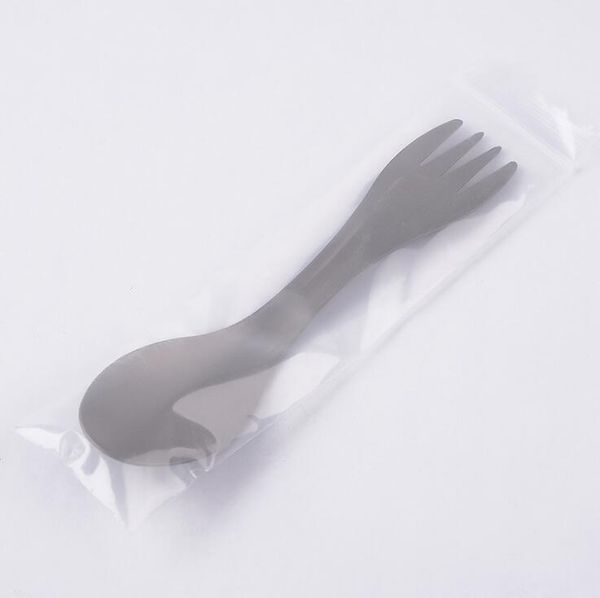camp kitchen multi-functional camping pure titanium dual purpose fork spoon light alloy outdoor tableware picnics
camp kitchen multi-functional camping pure titanium dual purpose fork spoon light alloy outdoor tableware picnics