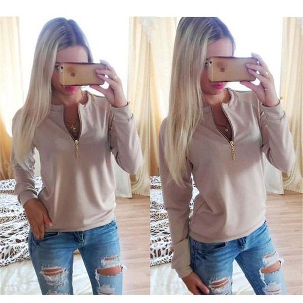 women's hoodies & sweatshirts autumn winter female zipper sweatshirt women long full sleeve pullover hoody outwear zip up jacket coat, Black
women's hoodies & sweatshirts autumn winter female zipper sweatshirt women long full sleeve pullover hoody outwear zip up jacket coat, Black