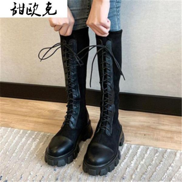 boots 2021 autumn women fashion pu leather mid-calf retro lace-up comfortable boot for botas mujer shoes woman11, Black
boots 2021 autumn women fashion pu leather mid-calf retro lace-up comfortable boot for botas mujer shoes woman11, Black