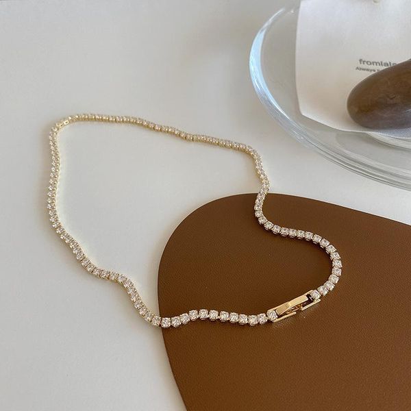 chokers 2021 fashion simple single row necklace tennis chain custom lady charm rhinestone hip hop color rock, Golden;silver
chokers 2021 fashion simple single row necklace tennis chain custom lady charm rhinestone hip hop color rock, Golden;silver