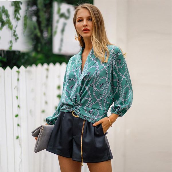 women's blouses & shirts women spring 2021 korean style fashion clothing print shirt vintage casual blouse, White
women's blouses & shirts women spring 2021 korean style fashion clothing print shirt vintage casual blouse, White