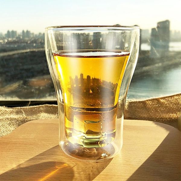 wine glasses double wall cup beer whiskey champagne glass tea coffee juice cups creative vodka cocktail wineglass mug
wine glasses double wall cup beer whiskey champagne glass tea coffee juice cups creative vodka cocktail wineglass mug