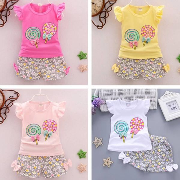 clothing sets 2pcs baby girls clothes set sleeveless lolly print vest t shirt + floral short pants born infant tracksuit suit, White
clothing sets 2pcs baby girls clothes set sleeveless lolly print vest t shirt + floral short pants born infant tracksuit suit, White
