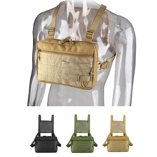 hip hop tactical chest bag backpacks military men adjustable multi-functional molle tool pouch shoulder vest outdoor bags
hip hop tactical chest bag backpacks military men adjustable multi-functional molle tool pouch shoulder vest outdoor bags