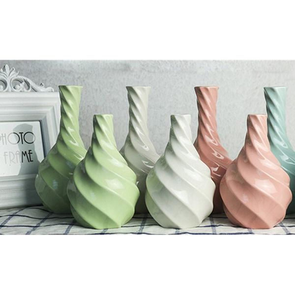 vases creative simple home office decor multicolor pure handmade ceramic spiral vase flowers decoration accessories s
vases creative simple home office decor multicolor pure handmade ceramic spiral vase flowers decoration accessories s