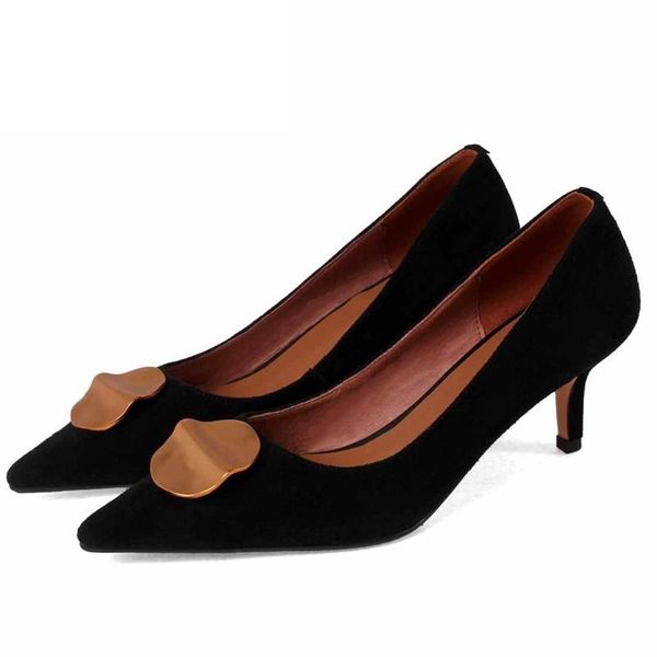 korean girls full grain leather metal decorations streetwear pointed toe thin high heel slip on soft women pumps l20 dress shoes, Black
korean girls full grain leather metal decorations streetwear pointed toe thin high heel slip on soft women pumps l20 dress shoes, Black