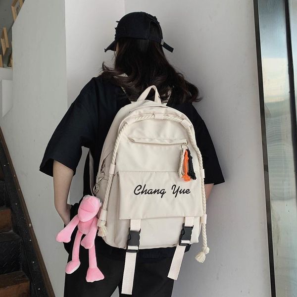 backpack harajuku style student bag female high-capacity tooling tide fashion wild with rope
backpack harajuku style student bag female high-capacity tooling tide fashion wild with rope
