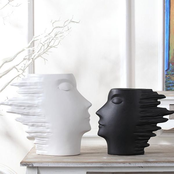 vases white black ceramic modern creative vase home decor crafts room decoration flowers porcelain large floor figurines
vases white black ceramic modern creative vase home decor crafts room decoration flowers porcelain large floor figurines