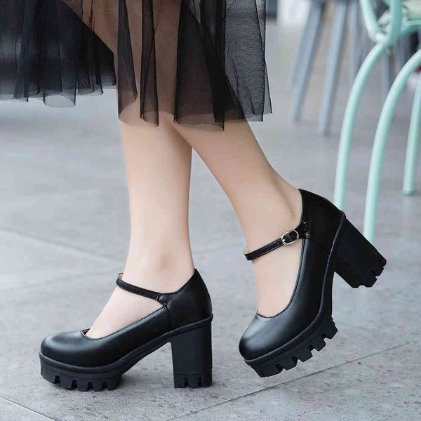 sandals big size 43 female solid buckle strap platform shallow shoes women high heel office lady leisure pumps, Black
sandals big size 43 female solid buckle strap platform shallow shoes women high heel office lady leisure pumps, Black