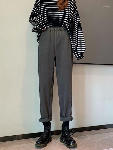 autumn winter ol solid loose casual trousers femme elegant grandma high waist corduroy radish pants women bottom women's & capris, Black;white
autumn winter ol solid loose casual trousers femme elegant grandma high waist corduroy radish pants women bottom women's & capris, Black;white