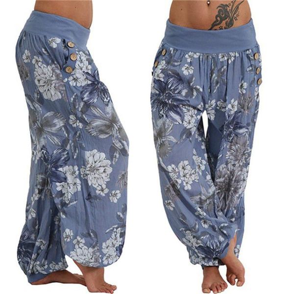 women's pants & capris women fashion casual print wide leg loose trousers pocket button harem spring autumn daily #25a, Black;white
women's pants & capris women fashion casual print wide leg loose trousers pocket button harem spring autumn daily #25a, Black;white