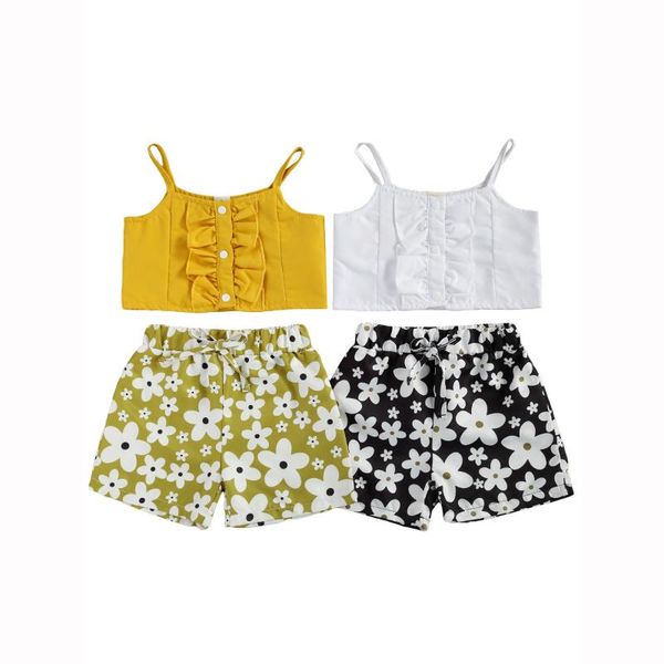 clothing sets 2021 sweet little girls clothes shorts fashion 2 piece summer camisole stars print kids child outfit costume, White
clothing sets 2021 sweet little girls clothes shorts fashion 2 piece summer camisole stars print kids child outfit costume, White