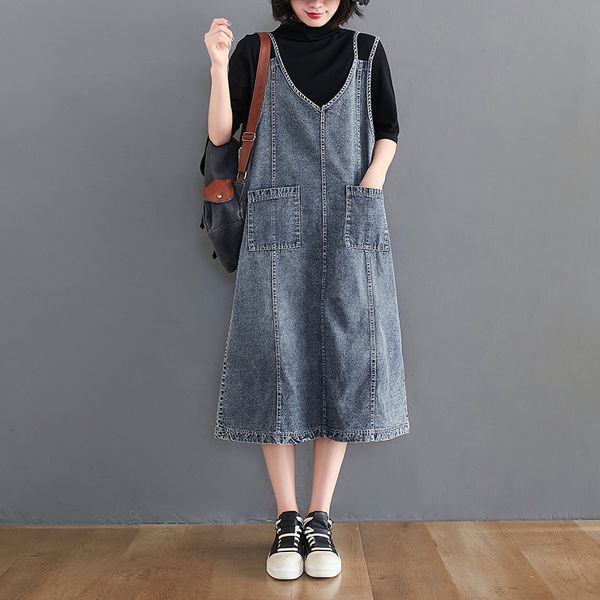 casual dresses dressed in overalls blue jeans, sleeveless female dress with a spaghetti handle, front pockets, casual, turtleneck v, spring, Black;gray
casual dresses dressed in overalls blue jeans, sleeveless female dress with a spaghetti handle, front pockets, casual, turtleneck v, spring, Black;gray