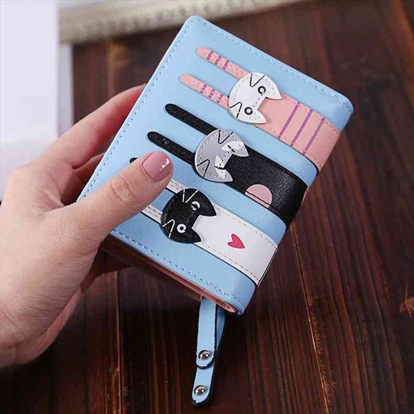 women wallet pu leather cartoon cat short brand designed coin purse female card holder cute girl, Red;black
women wallet pu leather cartoon cat short brand designed coin purse female card holder cute girl, Red;black