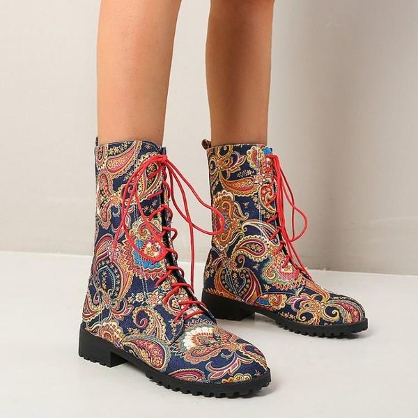 boots autumn and winter 2021 large style short women's low heel tube fashion front lace, Black
boots autumn and winter 2021 large style short women's low heel tube fashion front lace, Black