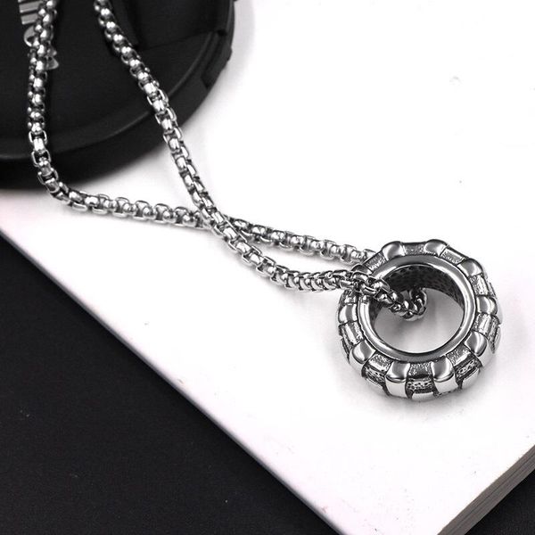 pendant necklaces male accessories 2021 simple necklace hip hop wholesale chain men stainless steel fitness wheel, Silver
pendant necklaces male accessories 2021 simple necklace hip hop wholesale chain men stainless steel fitness wheel, Silver