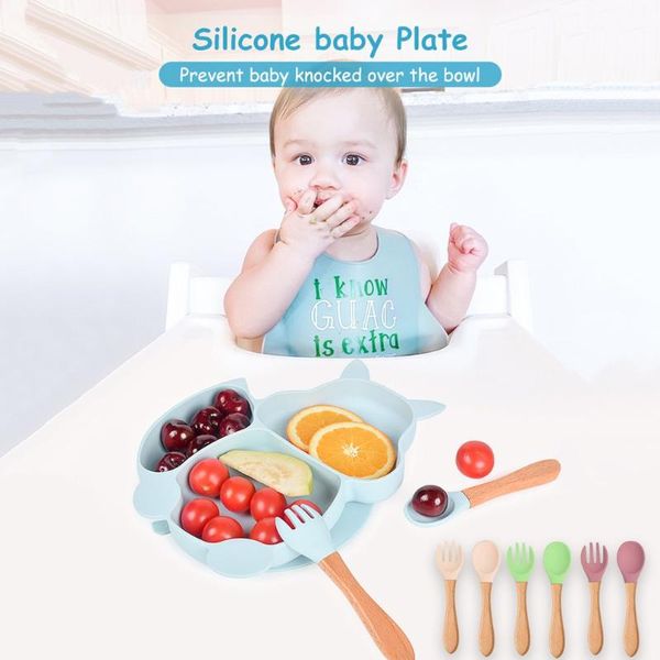 flatware sets 7pcs/set kids plates bowl set silicone kitchenware suction children's tableware compartment dishes with spoon and fork
flatware sets 7pcs/set kids plates bowl set silicone kitchenware suction children's tableware compartment dishes with spoon and fork