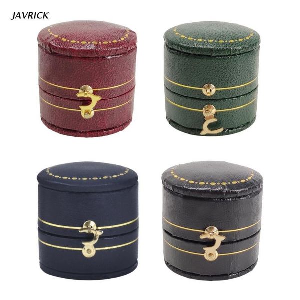 jewelry pouches, bags retro ring box small round leather travel jewellery trinket pendants organizer po props black blue green red, Pink;blue
jewelry pouches, bags retro ring box small round leather travel jewellery trinket pendants organizer po props black blue green red, Pink;blue