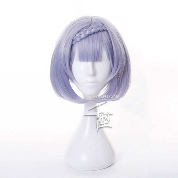noelle cosplay wig game genshin impact cosplay short purple bobo braid hair genshin impact noelle halloween cosplay wigs, Black
noelle cosplay wig game genshin impact cosplay short purple bobo braid hair genshin impact noelle halloween cosplay wigs, Black