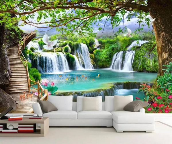 wallpapers drop custom wallpaper 3d mural simple leisure green tree forest waterfall landscape tooling papel de parede
wallpapers drop custom wallpaper 3d mural simple leisure green tree forest waterfall landscape tooling papel de parede