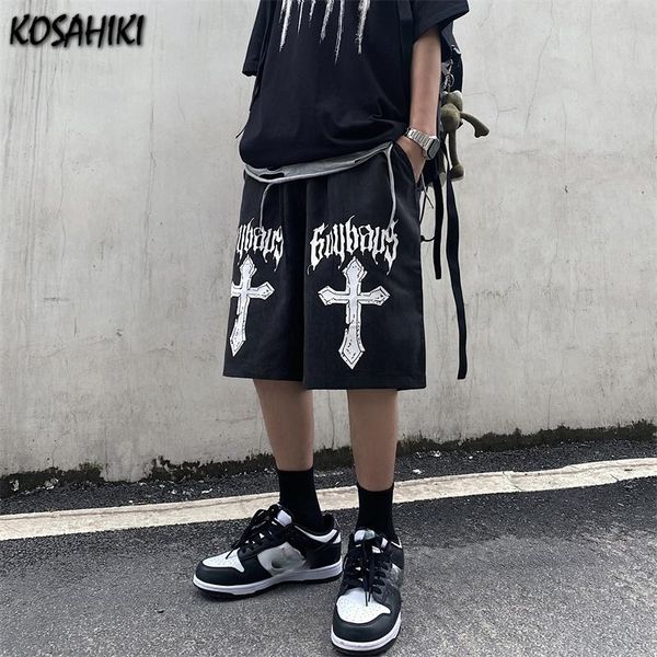 women's shorts kosahiki harajuku style letters print elastic waist straight women men summer streetwear hip hop joggers wear 2021, White;black
women's shorts kosahiki harajuku style letters print elastic waist straight women men summer streetwear hip hop joggers wear 2021, White;black