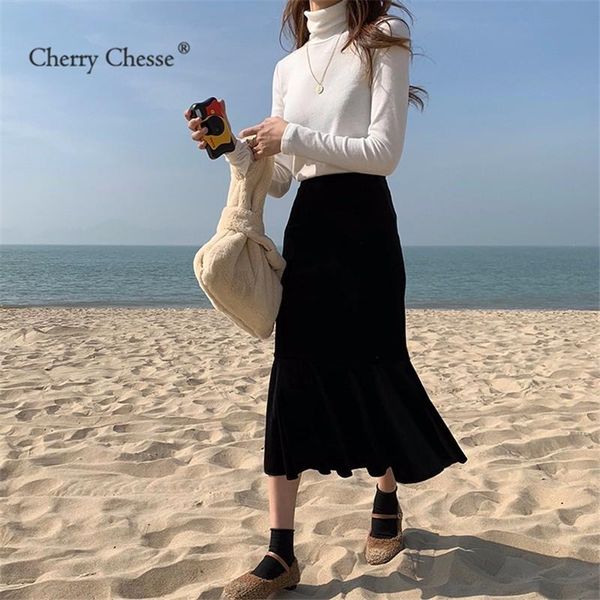 skirts cherry chesse vintage women trumpet skirt zipper empire mid calf female autumn winter, Black
skirts cherry chesse vintage women trumpet skirt zipper empire mid calf female autumn winter, Black