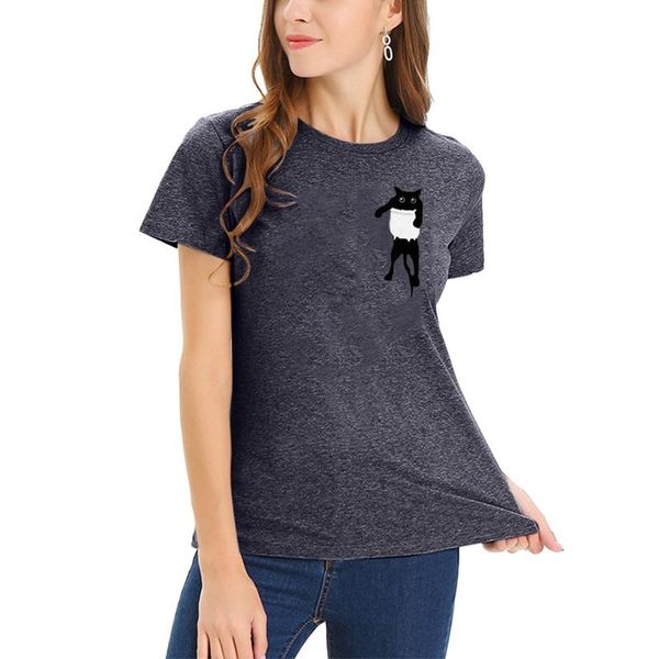 women's t-shirt sagace woman tshirts 2021 summer mujer tshirt tee cartoon cats printed short sleeve t-shirts streetwear vintage, White
women's t-shirt sagace woman tshirts 2021 summer mujer tshirt tee cartoon cats printed short sleeve t-shirts streetwear vintage, White