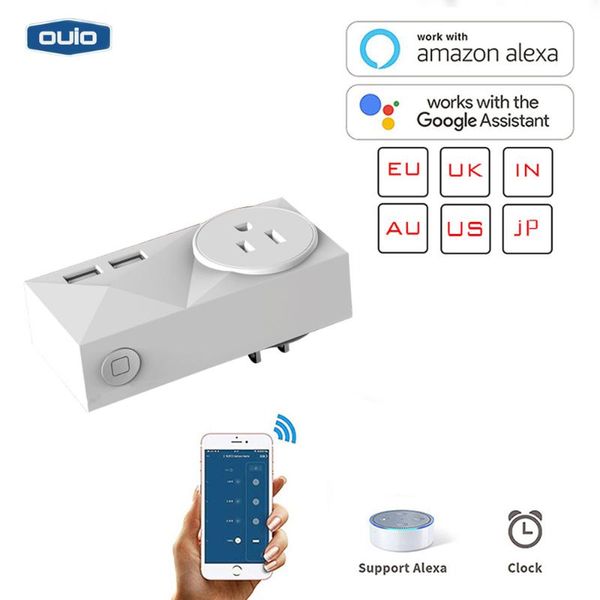 smart power plugs home usb wall socket timing switch wifi can remotely control google alexa compatible kit
smart power plugs home usb wall socket timing switch wifi can remotely control google alexa compatible kit