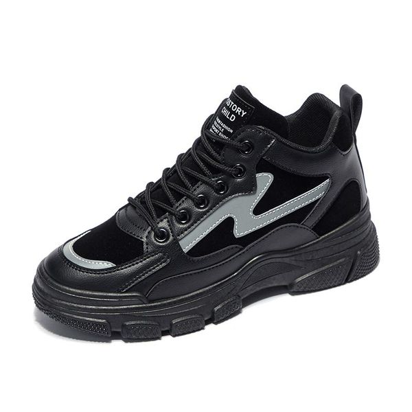 boots spring ladies fashion shoes autumn comfortable leather thick ankle female women sport vulcanize, Black
boots spring ladies fashion shoes autumn comfortable leather thick ankle female women sport vulcanize, Black