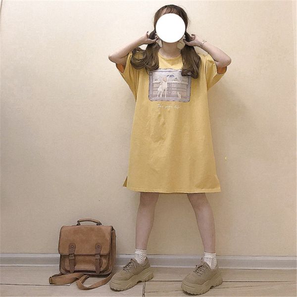 summer women kawaii shirt vintage teen girl cute cartoon printed short sleeve es japanese casual yellow, Black;gray
summer women kawaii shirt vintage teen girl cute cartoon printed short sleeve es japanese casual yellow, Black;gray