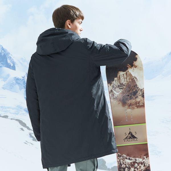 Men's Down & Parkas Metersbonwe trend Thick Jacket Outwear Medium Length Duck Coat Warm Climbing Snow protection 201104 DJJG, Black
Men's Down & Parkas Metersbonwe trend Thick Jacket Outwear Medium Length Duck Coat Warm Climbing Snow protection 201104 DJJG, Black