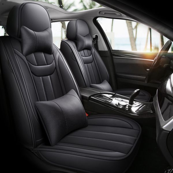 car accessory seat cover for sedan suv durable leather universal five seats set cushion including front and rear covers full covered gray de
car accessory seat cover for sedan suv durable leather universal five seats set cushion including front and rear covers full covered gray de