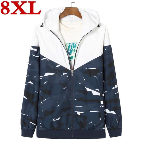 men's jackets spring plus size 8xl 7xl autumn hooded camouflage coats casual zipper male windbreaker men brand clothing, Black;brown
men's jackets spring plus size 8xl 7xl autumn hooded camouflage coats casual zipper male windbreaker men brand clothing, Black;brown