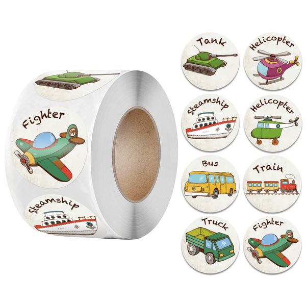 cartoon train bus sticker 8 designs kids sticker 500pcs/roll cute transportation cars for encouragement student children labels
cartoon train bus sticker 8 designs kids sticker 500pcs/roll cute transportation cars for encouragement student children labels