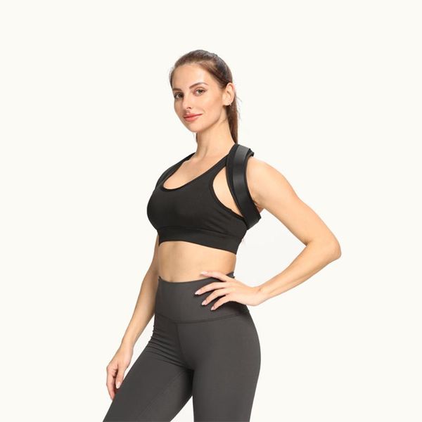 adjustable back shoulder posture corrector belt clavicle spine support reshape your body home office sport upper neck brace, Black;blue
adjustable back shoulder posture corrector belt clavicle spine support reshape your body home office sport upper neck brace, Black;blue