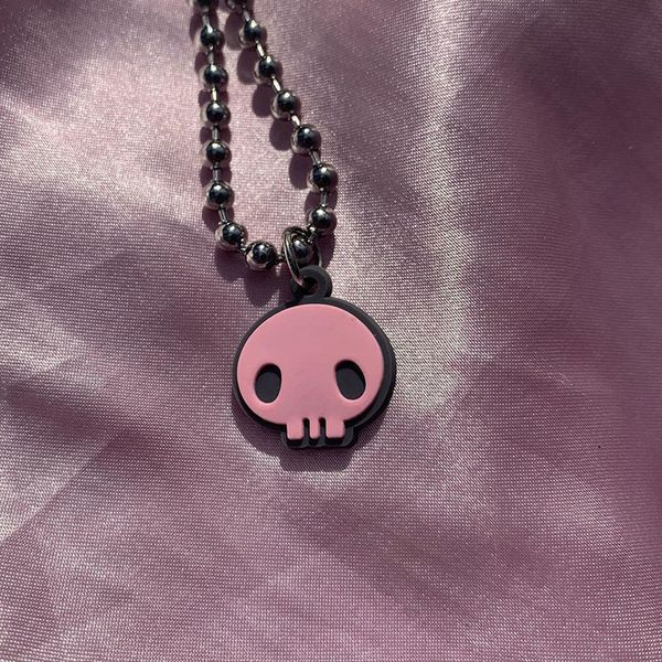 necklaces pendants harajuku pink skull metal pendant for women men punk cute party gifts vintage choker fashion jewelry novelty, Silver
necklaces pendants harajuku pink skull metal pendant for women men punk cute party gifts vintage choker fashion jewelry novelty, Silver
