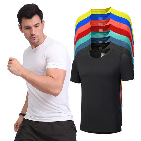 running jerseys polyester men t shirt quick drying fitness training clothes for t-shirts gym sports shirts, Black;blue
running jerseys polyester men t shirt quick drying fitness training clothes for t-shirts gym sports shirts, Black;blue