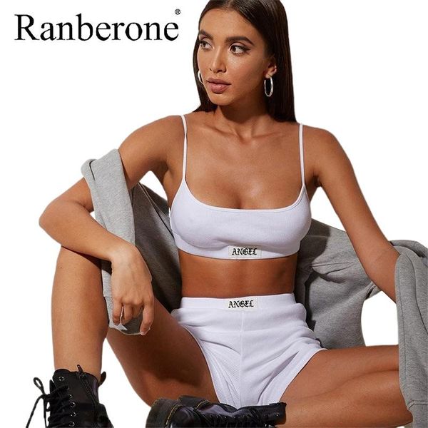 ranberone 2 piece set yoga sets sports vest + running shorts women gym clothes outfit white and black fitness sportswear outfits, White;red
ranberone 2 piece set yoga sets sports vest + running shorts women gym clothes outfit white and black fitness sportswear outfits, White;red