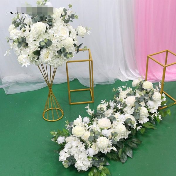10pcs/lot 100cm flower row wedding arch arrangement stage road lead scene layout party decoration floral decorative flowers & wreaths
10pcs/lot 100cm flower row wedding arch arrangement stage road lead scene layout party decoration floral decorative flowers & wreaths