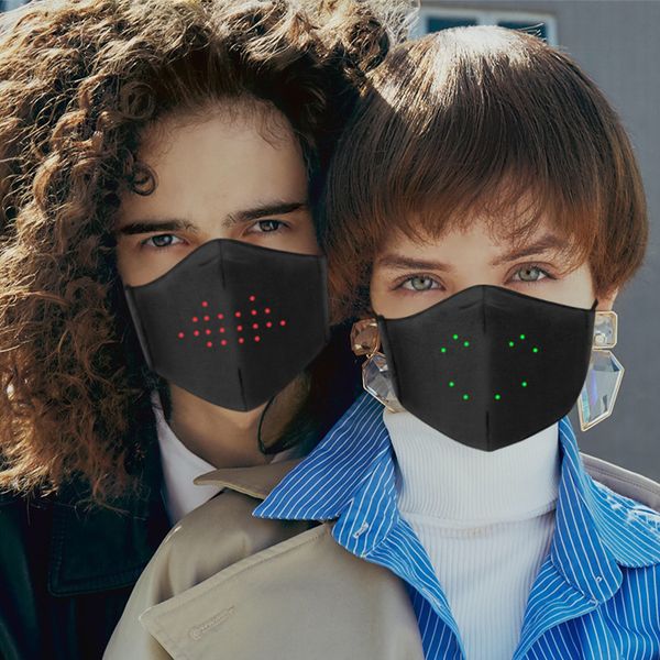 wholesale voice control face mask smart display led glowing party masks cotton breathable protective cover for various themed parties
wholesale voice control face mask smart display led glowing party masks cotton breathable protective cover for various themed parties
