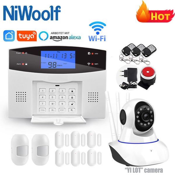 tuya smart home wifi gsm system 433mhz wireless wired detector pstn security alarm english/russian/spanish/france/italian
tuya smart home wifi gsm system 433mhz wireless wired detector pstn security alarm english/russian/spanish/france/italian