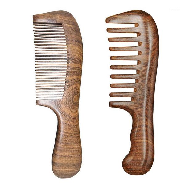 2pcs salon anti-static long and wide tooth household natural sandalwood comb massage hairdressing tool1, Silver
2pcs salon anti-static long and wide tooth household natural sandalwood comb massage hairdressing tool1, Silver