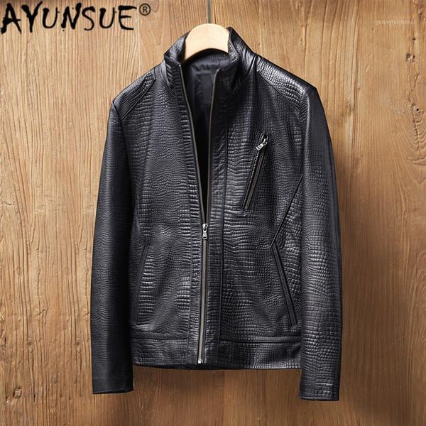 men's leather & faux ayunsue jacket sheepskin coat real genuine men spring autumn casual motorcycle mg8-k8880 kj4429, Black
men's leather & faux ayunsue jacket sheepskin coat real genuine men spring autumn casual motorcycle mg8-k8880 kj4429, Black