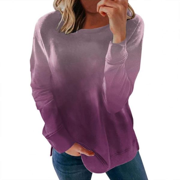 women's blouses & shirts blusas shirt cotton blend gradient color long sleeve casual o neck autumn lady blouse mujer de moda 2021, White
women's blouses & shirts blusas shirt cotton blend gradient color long sleeve casual o neck autumn lady blouse mujer de moda 2021, White