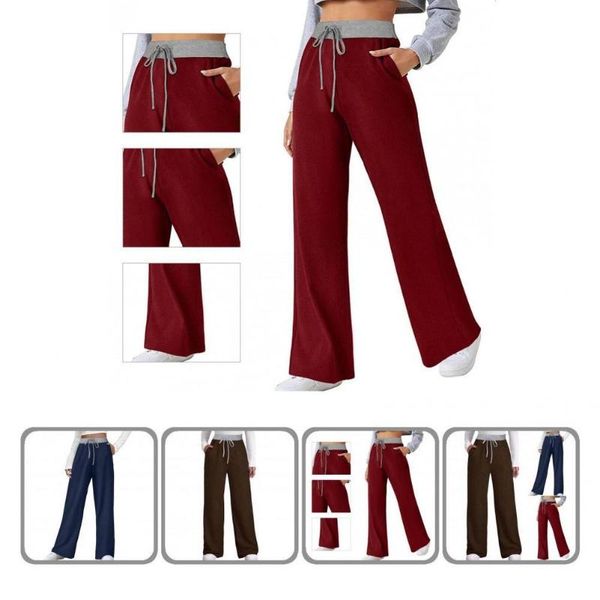 running pants fabulous women solid color straight soft loose autumn sweatpants, Black;blue
running pants fabulous women solid color straight soft loose autumn sweatpants, Black;blue