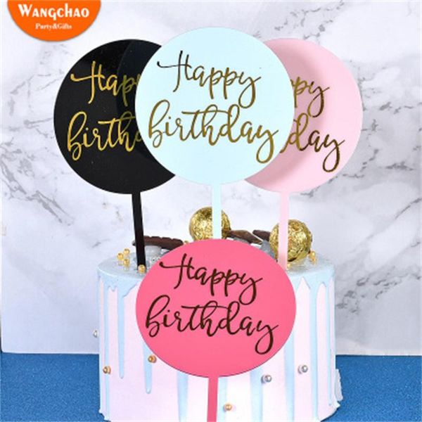 other festive & party supplies round acrylic happy birthday cake er decor kids favor girl&boy baby shower decoration 4 colors
other festive & party supplies round acrylic happy birthday cake er decor kids favor girl&boy baby shower decoration 4 colors