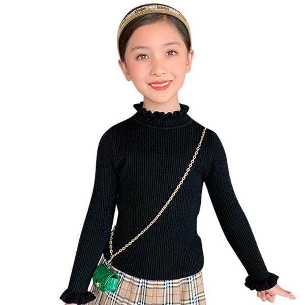 pullover sweater girl solid color children's sweaters for girls spring autumn children casual style clothing, Blue
pullover sweater girl solid color children's sweaters for girls spring autumn children casual style clothing, Blue