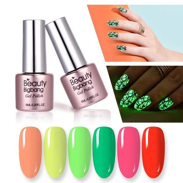 1pcs beautybigbang 6ml fluorescence gel polish fluorescent neon nail varnish luminous art1
1pcs beautybigbang 6ml fluorescence gel polish fluorescent neon nail varnish luminous art1