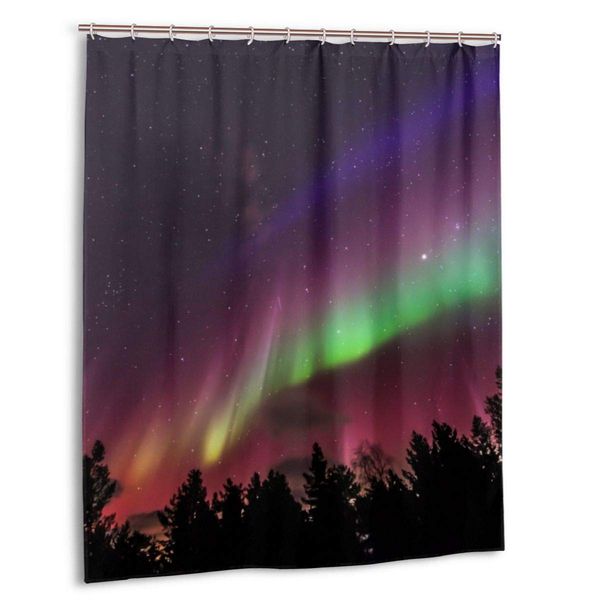 shower curtain,aurora psychedelic purple starry sky bath curtain set with hooks
shower curtain,aurora psychedelic purple starry sky bath curtain set with hooks
