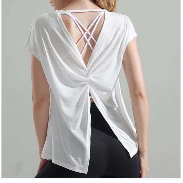 fashion short sleeve fitness yoga running sportswear women stretch workout shirts casual loose ladies lacing gym blouse outfit
fashion short sleeve fitness yoga running sportswear women stretch workout shirts casual loose ladies lacing gym blouse outfit